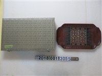 藏品(幾何圖紋漆器托盤)的圖片