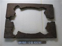 藏品(木製壽龜大型糕餅模具)的圖片