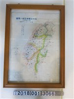 藏品(百萬分之一都市計畫樹立地一覽圖)的圖片