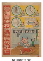 藏品(中國農村復興聯合委員會蒼蠅疾病宣導海報)的圖片