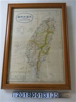 藏品(日治時期昭和七年水道分布地圖)的圖片
