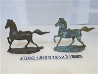 藏品(金屬馬匹造型擺飾)的圖片