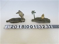 藏品(金屬八卦山大佛臺灣造型底座擺飾)的圖片