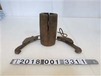 藏品(木製牛用牛鈴)的圖片