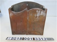 藏品(煙？出平安宮蕊結成富貴家刻字素樣扇形香筒)的圖片