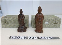 藏品(臺灣南投南投燒小提籃觀音)的圖片