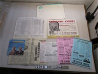 藏品(林洋港郝柏村彭明敏謝長廷競選宣傳物組)的圖片