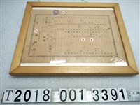 藏品(朝鮮樓帳單)的圖片