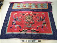 藏品(龍鳳刺繡掛旗)的圖片