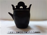 藏品(木製無提把茶壺)的圖片