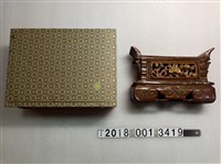 藏品(陶製福祿壽黃花薦盒)的圖片