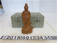 藏品(陶製臺灣南投提籃觀音像)的圖片