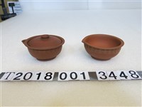 藏品(陶製臺灣南投素燒碗)的圖片