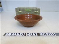 藏品(陶製臺灣南投褐色大碗)的圖片