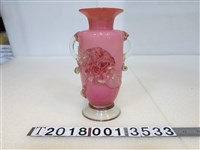 藏品(粉色玫瑰花瓶)的圖片