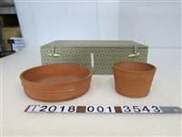 藏品(南投燒大小素缽組)的圖片