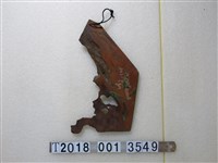 藏品(？？記念圖章原住民圖像不規則造型掛飾)的圖片