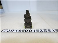 藏品(木製南投神像)的圖片