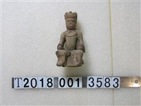 藏品(民國七十年南投木製神像)的圖片