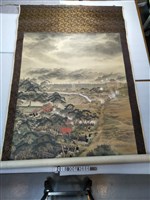 藏品(平壤包圍攻擊元山支隊圖畫軸)的圖片