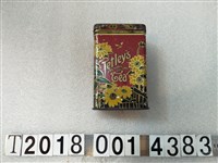 藏品(英國製造TETELY'S TEA向日葵圖樣臺灣烏龍調味茶茶葉罐)的圖片