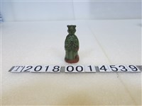 藏品(陶製綠色小尊女神像)的圖片
