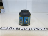 藏品(金屬製葡萄茶茶葉罐)的圖片