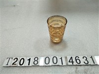 藏品(玻璃製臺14金色紀念杯)的圖片