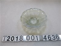 藏品(玻璃製透明小挫冰碗)的圖片