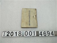 藏品(中國青年反共救國團四四年度青年先鋒營第六營通訊錄)的圖片