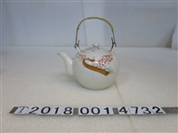 藏品(彰化站前第一旅社花草紋飾茶壺)的圖片