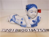 藏品(女娃抱魚造型酒瓶)的圖片