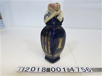 藏品(金門磁器藍色酒瓶)的圖片