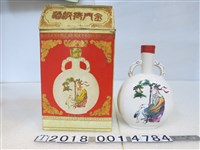 藏品(仙翁雙鶴圖樣金門特級酒瓶)的圖片