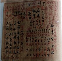 藏品(？時堂陳仁脩坤造十二月二十日算命文書)的圖片