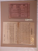 藏品(嘉義一三會同愛院創立趣意書與診療廣告)的圖片