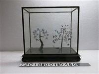 藏品(銀製松鶴造型擺飾)的圖片