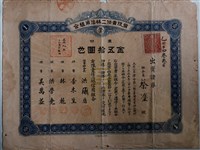 藏品(蔡塗出資有限責任二林信用組合證券)的圖片
