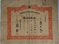 藏品(李聲元有限責任和尚洲信用組合出資證券)的圖片