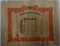 藏品(李定乾有限責任鷺洲信用購買販賣利用組合出資證券)的圖片