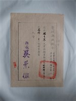 藏品(林長京充雲林縣軍勤總隊任命文書)的圖片