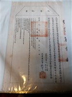 藏品(豫豐墾殖公司承墾證書)的圖片