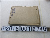 藏品(新竹高等女學校同學會會員名簿)的圖片