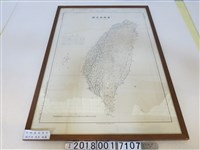 藏品(臺灣總督府才知常松編纂〈六十萬分之一臺灣島地圖〉)的圖片