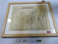藏品(〈一百萬分之一大日本臺灣正確圖〉與〈八百萬分之一日清韓三國正確圖〉)的圖片