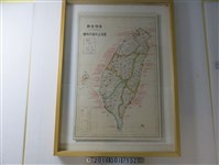 藏品(臺灣總督府製〈六十萬分之一臺灣上水道分佈圖〉)的圖片