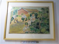 藏品(蓖麻國語讀本掛圖)的圖片
