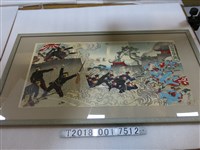 藏品(堤吉兵衛發行《臺灣附近澎湖島佔領之圖》)的圖片