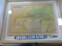 藏品(北投庄同風會發行〈六千分之一北投溫泉引導路線圖〉)的圖片