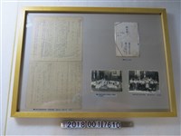 藏品(皇軍慰問團通知公文與慰問袋與攝影照片)的圖片